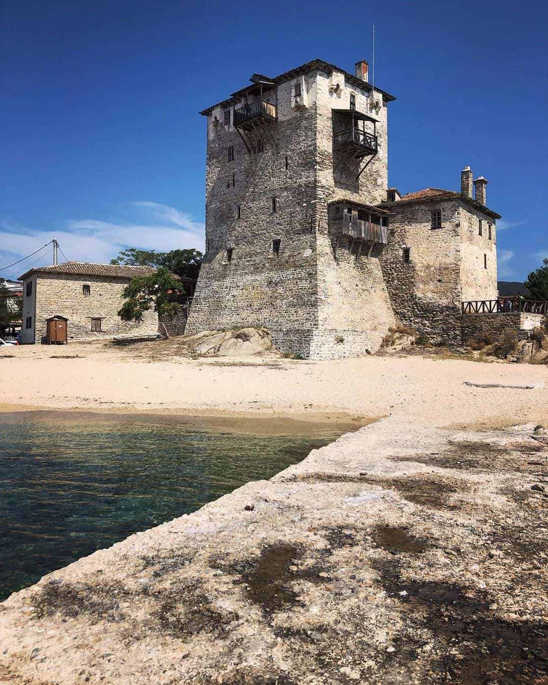 Visit to Mount Athos: Ouranoupoli, Greece