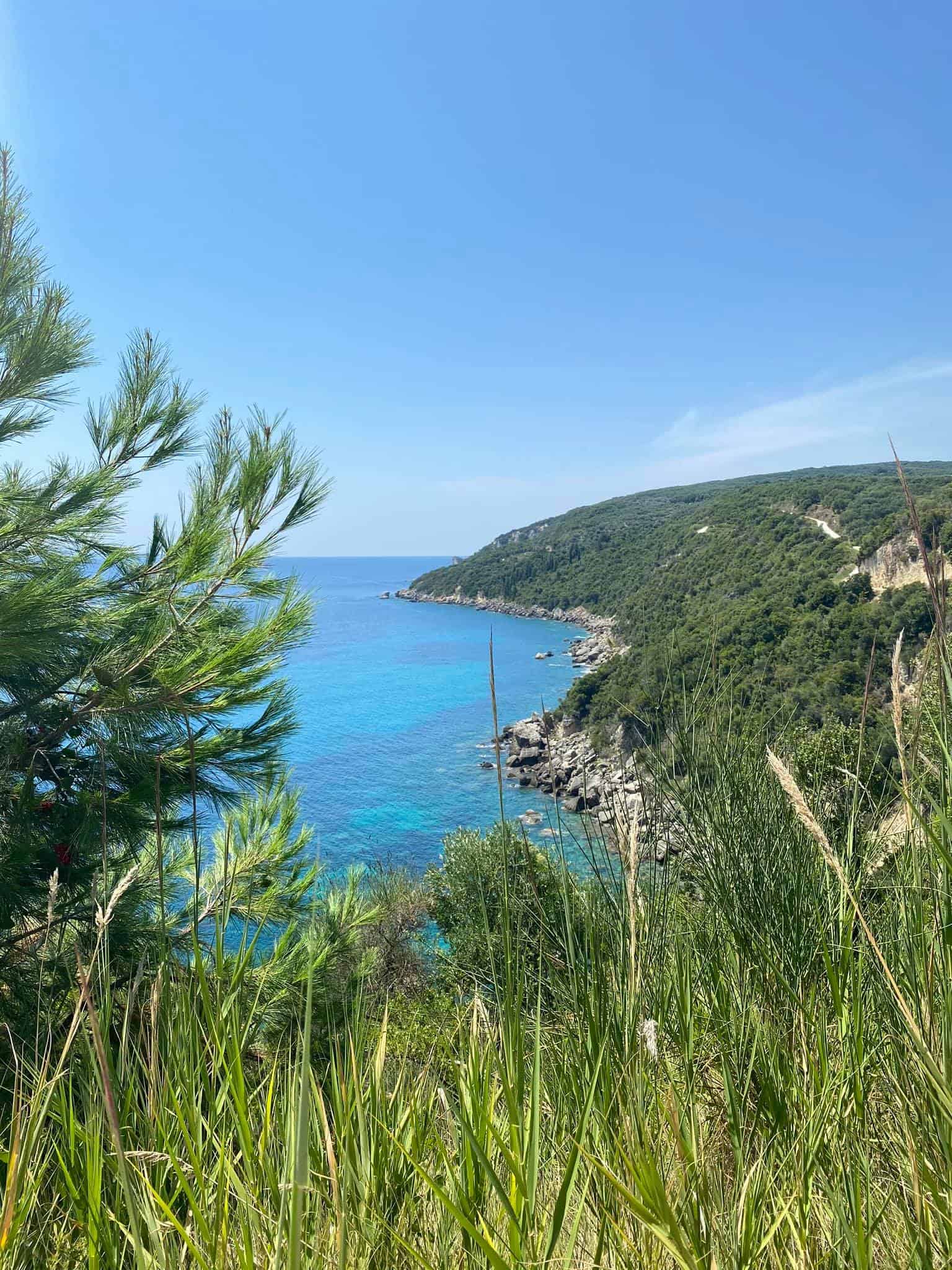 A scenic view of the coastline of Sicily