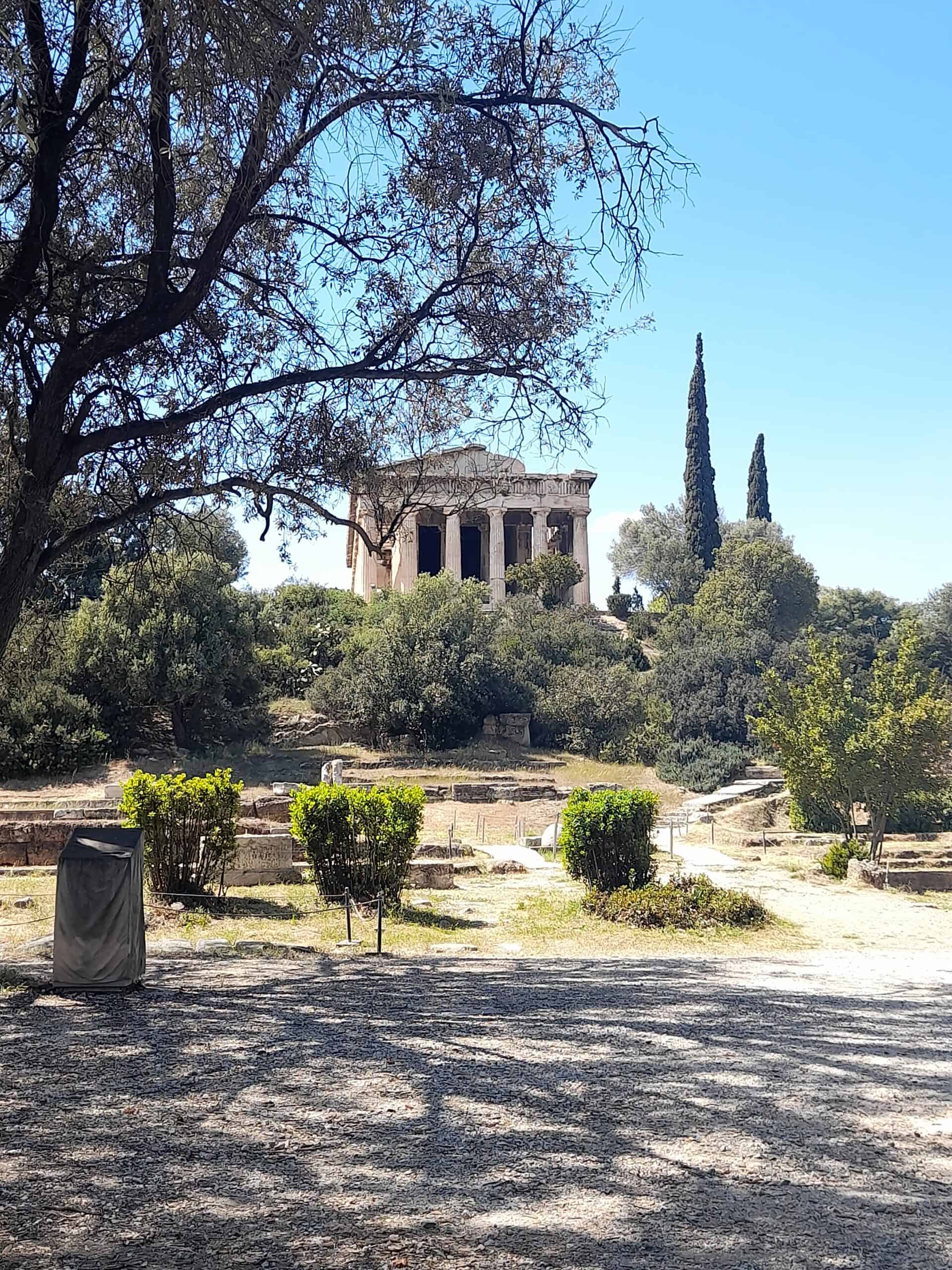 The Parthenon in Athens, Greece