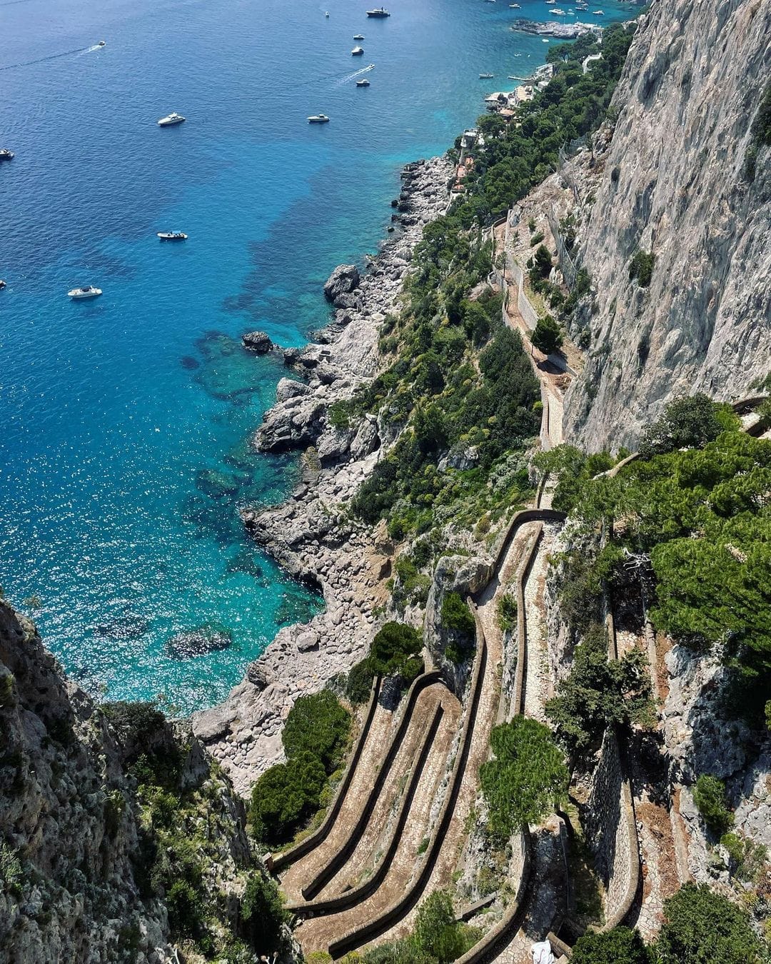 A view of Capri Island