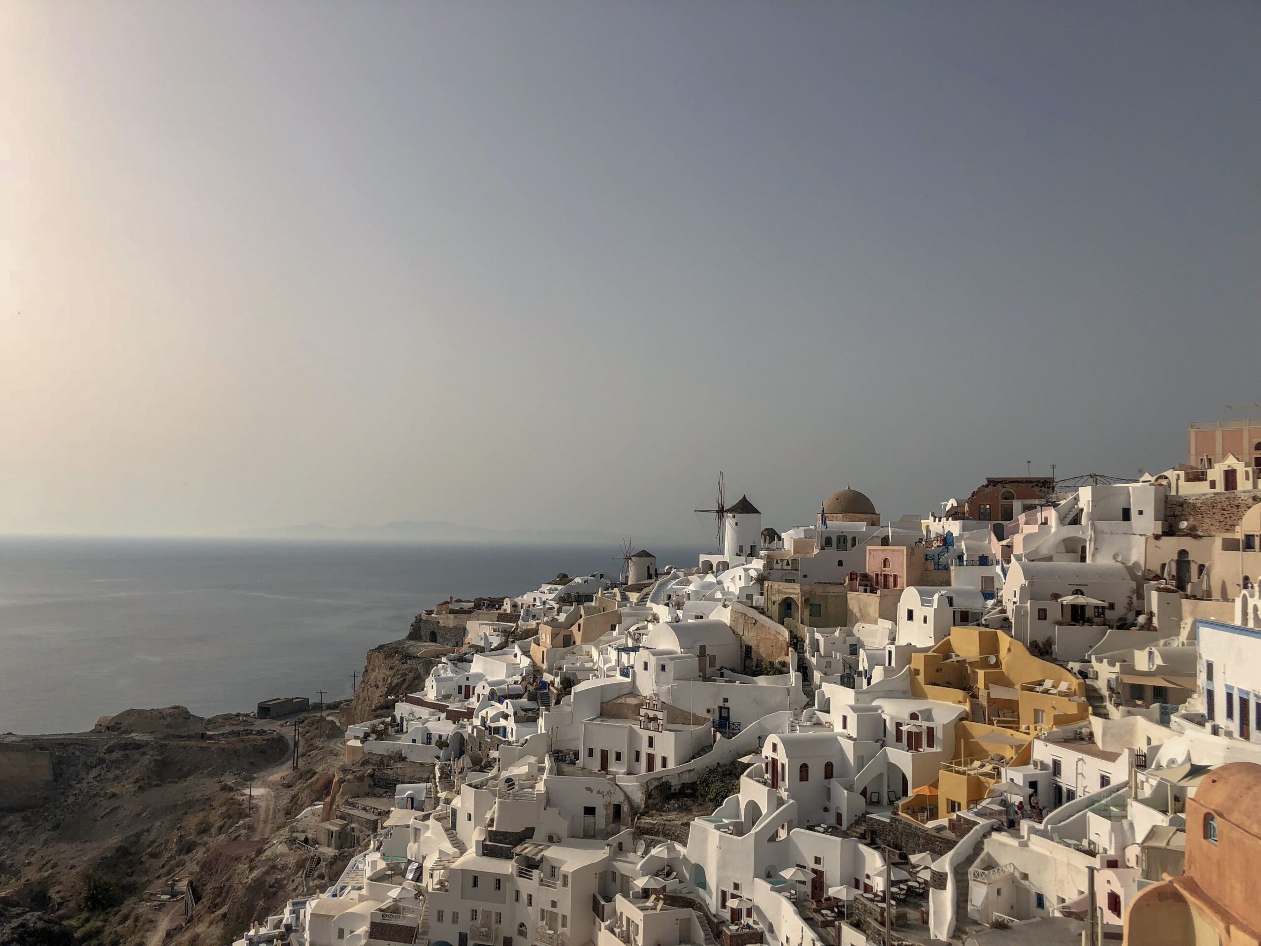 A panoramic view from a hilltop