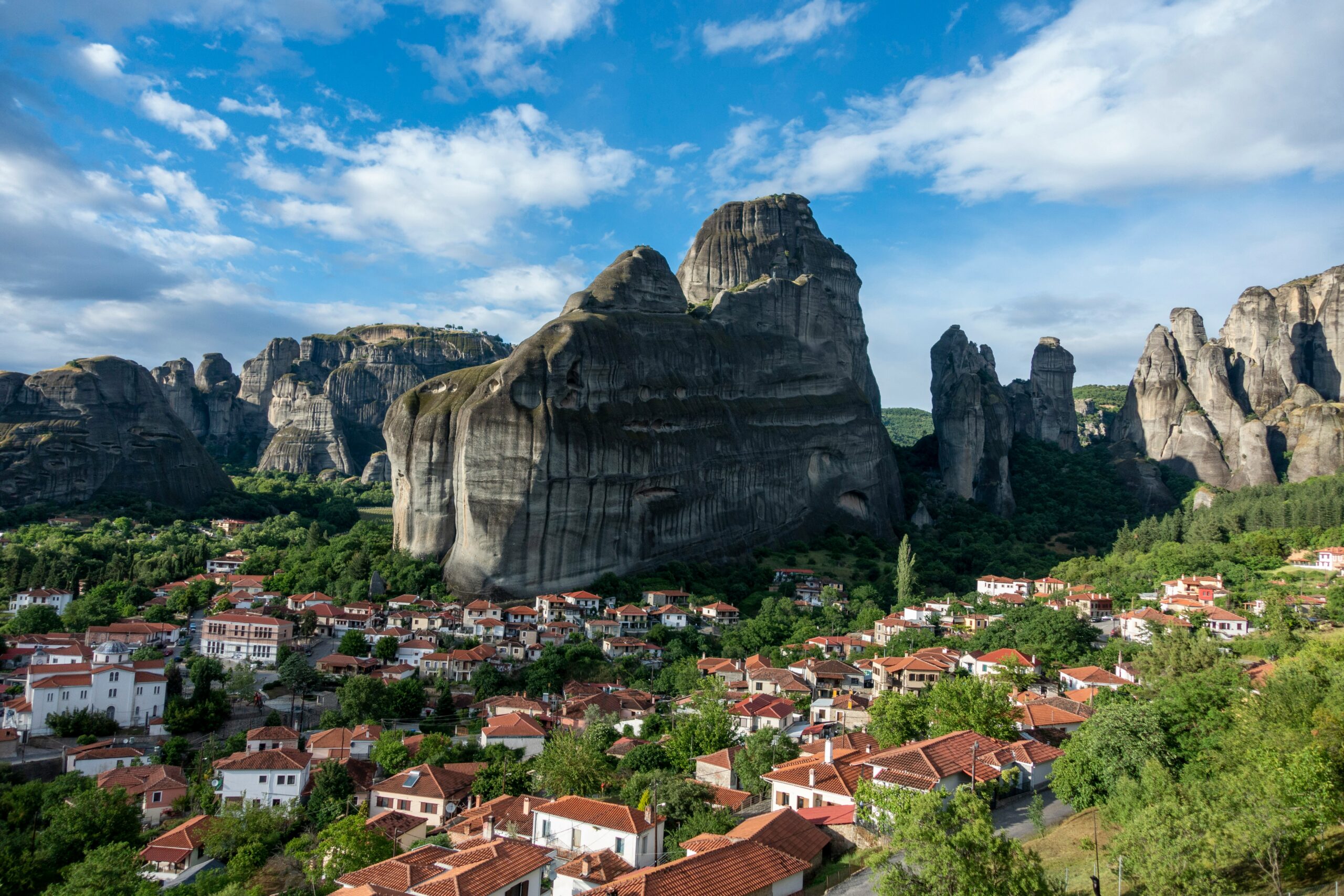 village in greece