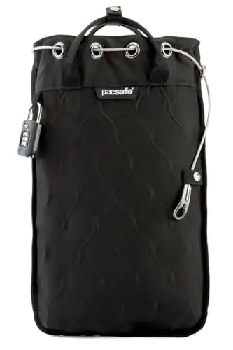 Pacsafe Travelsafe Gii 5 Liter Portable Safe (Black)