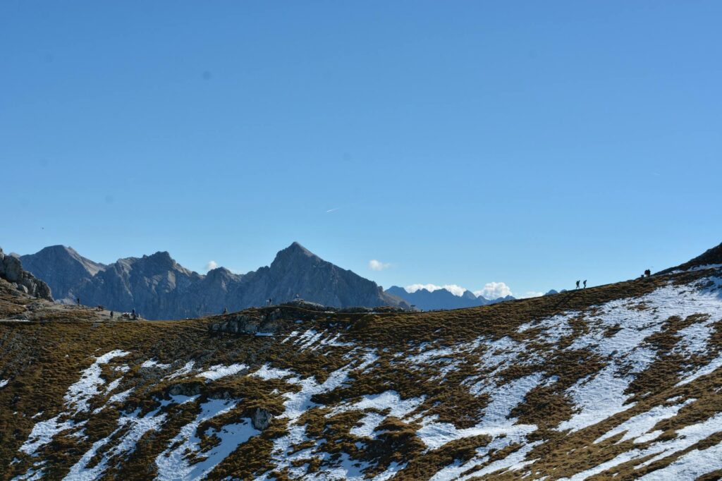 icy mountains