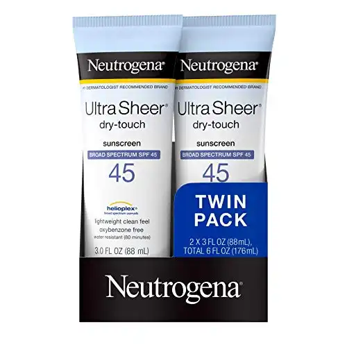 Neutrogena Ultra Sheer SPF 45 Sunscreen