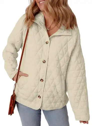 EVALESS Quilted Jackets for Women