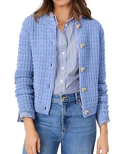 PRETTYGARDEN Women's Knit Cardigan Sweaters