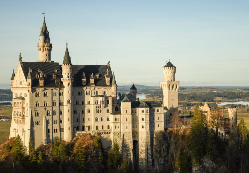 Castle in the mountain