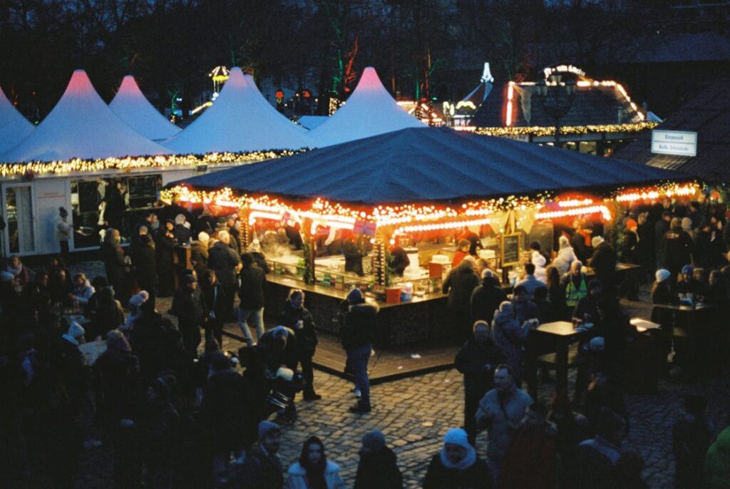 Festive market in Berlin