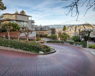 Lombard Street - San Francisco, California, USA