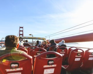 On Tour Bus in San Francisco