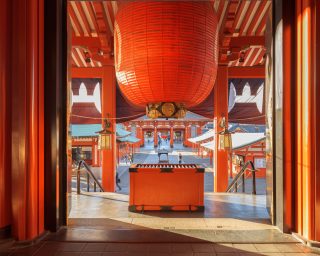 Sensoji Temple in Asakusa, Tokyo, Japan