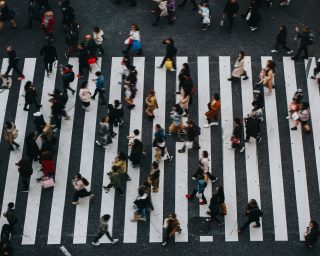 The Shibuya Crossing