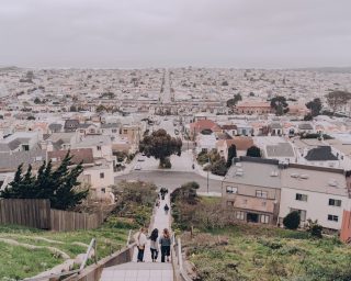 Tourists in San Francisco