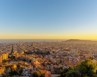 View over Barcelona